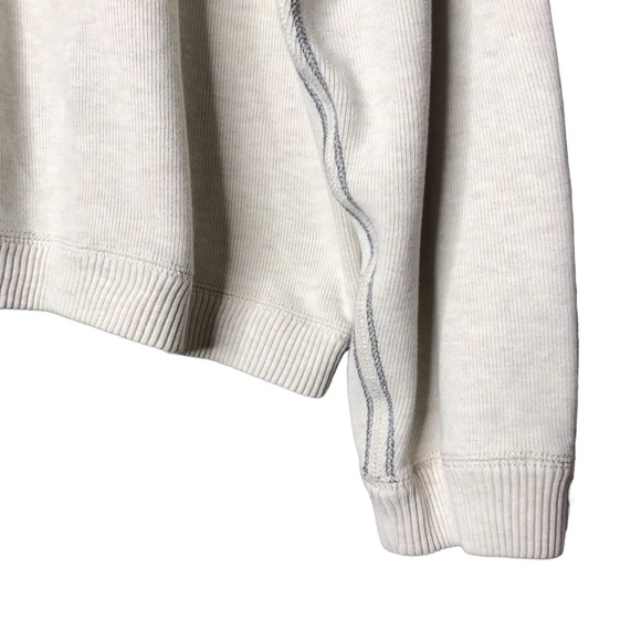 Tommy Bahama Cream Grey Reversible 1/4 Zip Sweater Pullover Long Sleeve Men’s XL - Picture 6 of 16